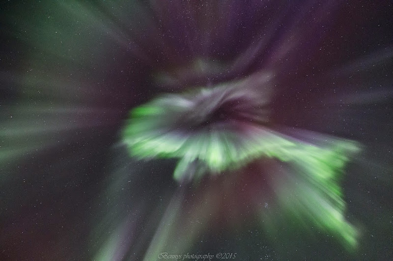 The night sky, northern Norway. Photographer Benny Høynes