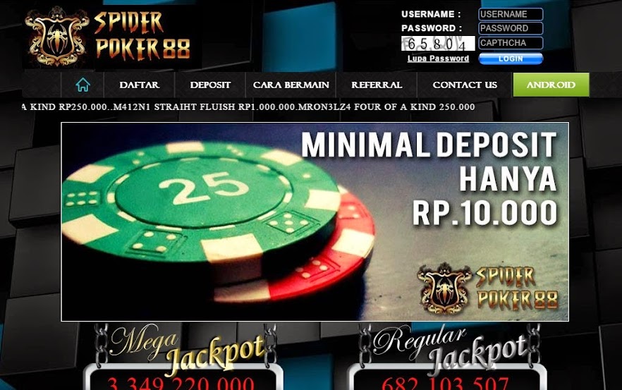 Daftar SpiderPoker88