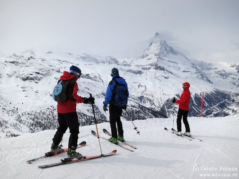 2014.03.27 - Haute Route: Pauza de schi in Zermatt