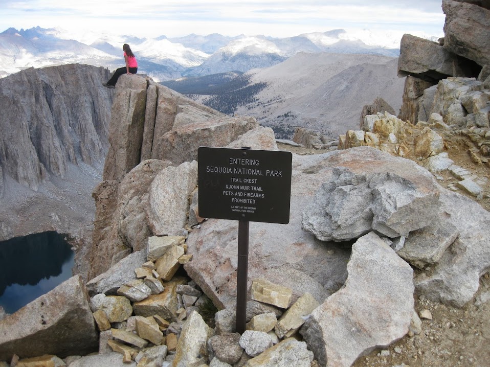 我們登上了惠特尼山（Mt <wbr>Whitney）