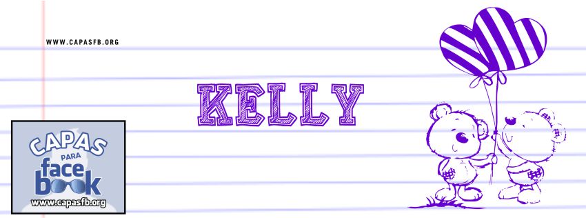 Capas para Facebook Kelly