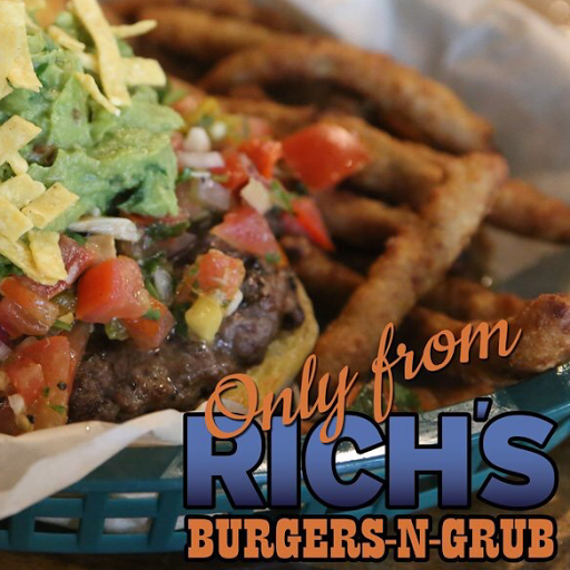 Rich's Burgers-N-Grub logo