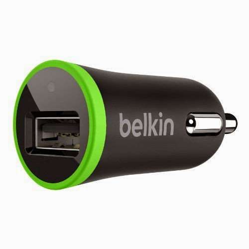  Belkin Car Charger 2.1 AMP/10 Watts - Black