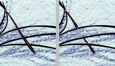Deformação na linha após usar o Erase no Illustrator Deformação na linha após usar o Erase no Illustrator
