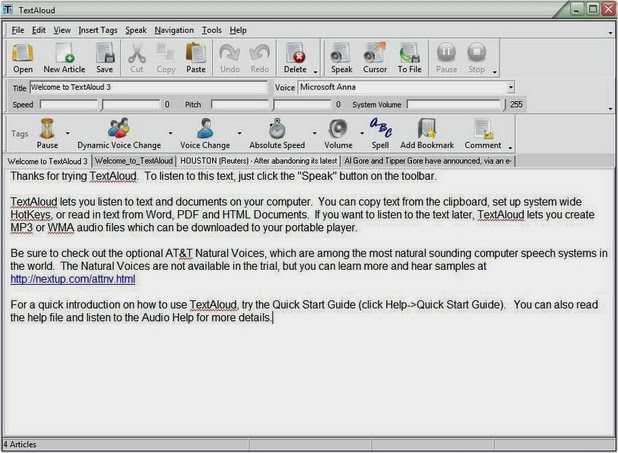 NextUp TextAloud 3.0.60 Tu PC lee por ti 2013-11-04_20h04_57