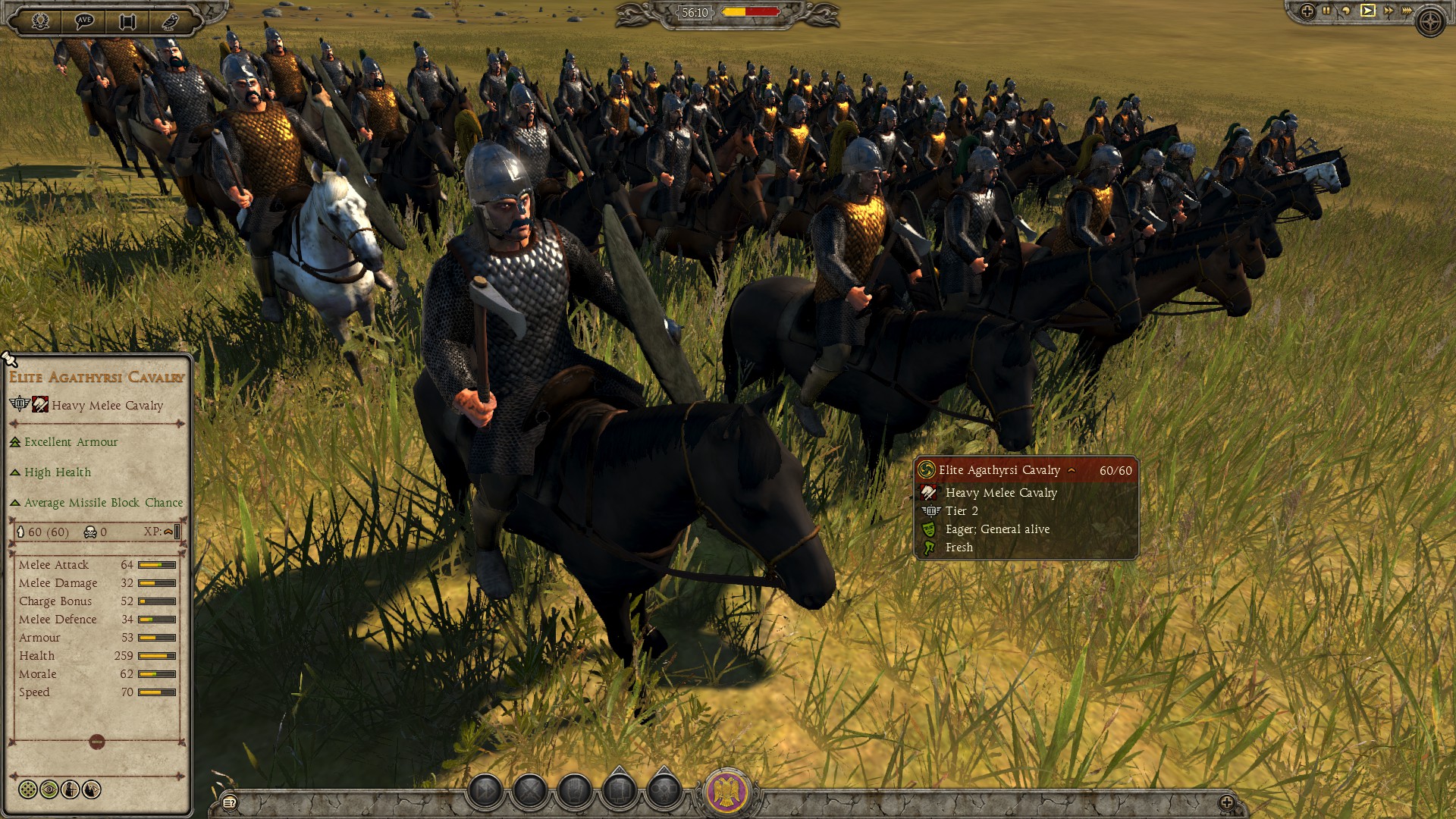 Agathyrsische Elite-Kavallerie