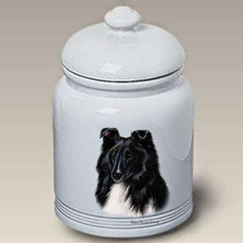  Shetland Sheepdog (Black Bicolor): Ceramic Treat Jar 10