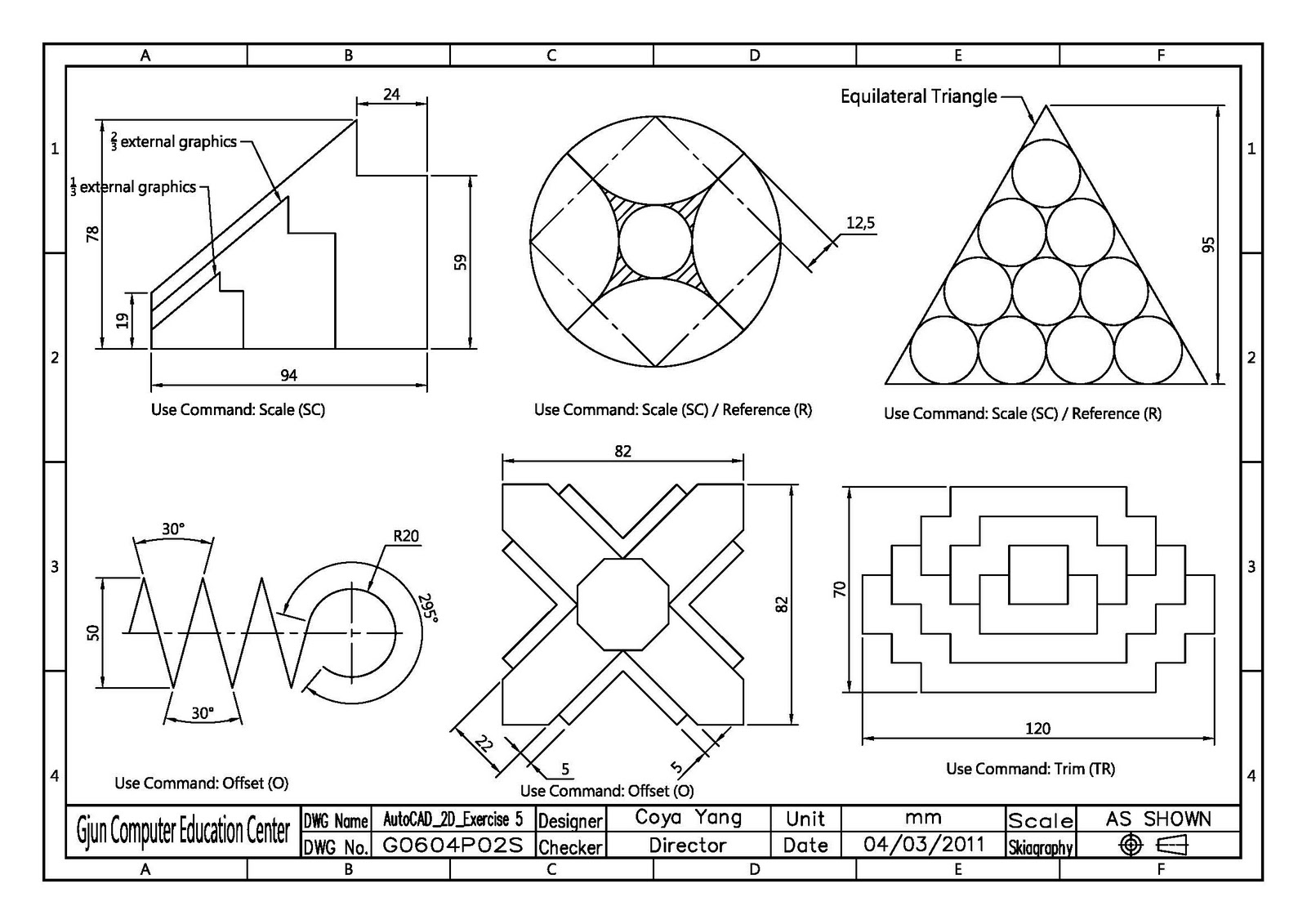 2d autocad practice drawings pdf to jpg