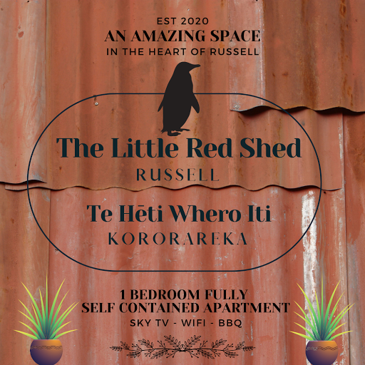 The Little Red Shed Accommodation logo
