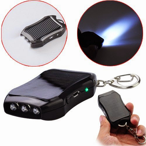  Portable USB Solar Charger Power Bank Battery  &  Torch for iPhone PSP Camera MP3-Black (low rate shipping in usa)