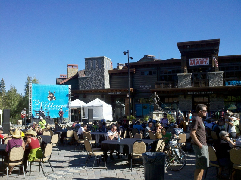 Mammoth Gran Fondo • Finish at the Village in Mammoth