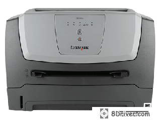 download & installed Lexmark E250d printing device driver