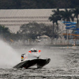 BRASILIA-BRA Filip Roms of Mad Croc Baba Racing Team at UIM F1 H2O Grand Prix of Brazil in Paranoà Lake, June 1-2, 2013. Picture by Vittorio Ubertone/Idea Marketing.