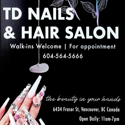 TD Nail & Hair Salon logo