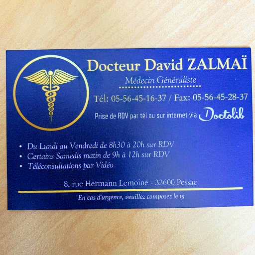 Dr. David ZALMAÏ logo