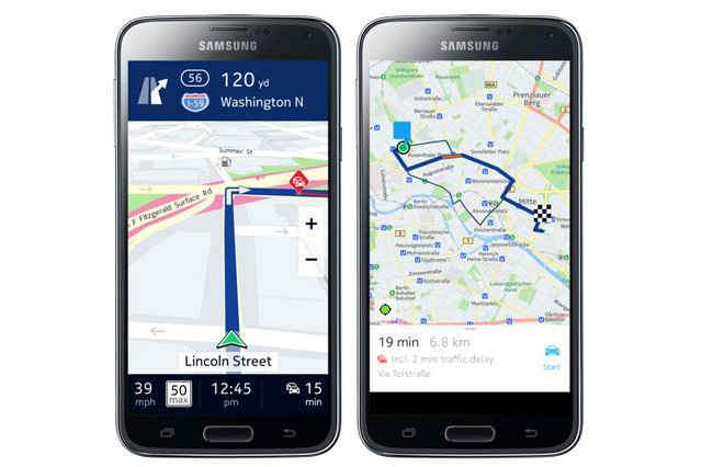 Samsung Here Maps