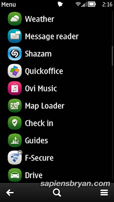 Apps In Symbian Belle