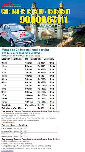 Maxcabs, Maisamma temple Near check post, West Marredpally, Secunderabad, Telangana 500026, India, Taxi_Service, state TS