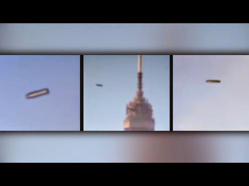 Ufo News Cigar Shaped Ufo Filmed Over The Eiffle Tower 3 Camera Angles