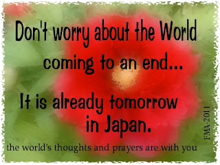 prayers for Japan red peony patience