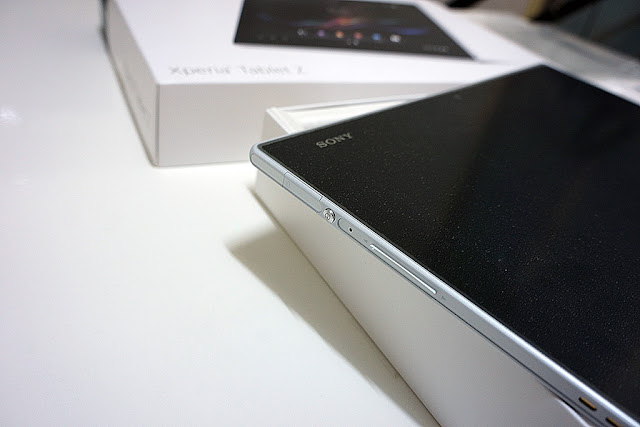 開箱｜SONY Xperia Tablet Z 白色 WiFi 32GB 9