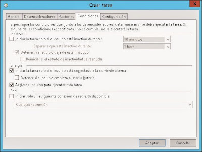 Agregar tarea programada para reiniciar equipo Windows Server 2012 de forma automática todos los días