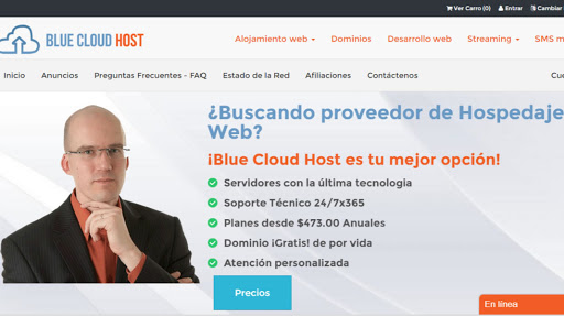 Blue Cloud Host, Delicias 123, Asentamiento Irregular Lomas del Gachupin, 20126 Aguascalientes, Ags., México, Diseñador de sitios web | AGS