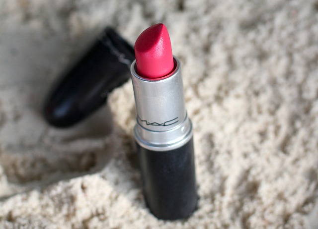 summertime beauty favorites MAC impassioned lipstick
