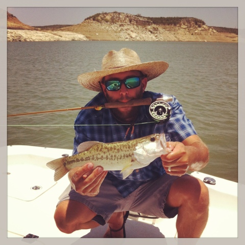 Pat Kellner, Texas Freshwater Fly Fishing, TFFF, Fly Fishing Texas, Texas Fly Fishing, Fly Fishing Lake Amistad, Largemouth Bass Fly Fishing