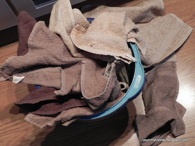 Finding Joy in My Kitchen: Kitchen Tip: No More Stinky Dish Cloths!