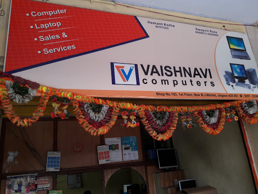 Vaishnavi Computers, shop no 153 first floor New B J Market,, Jaikisan Wadi, Jalgaon, Maharashtra 425001, India, Electronics_Retail_and_Repair_Shop, state MH