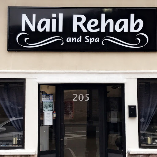 Nail Rehab and Spa logo