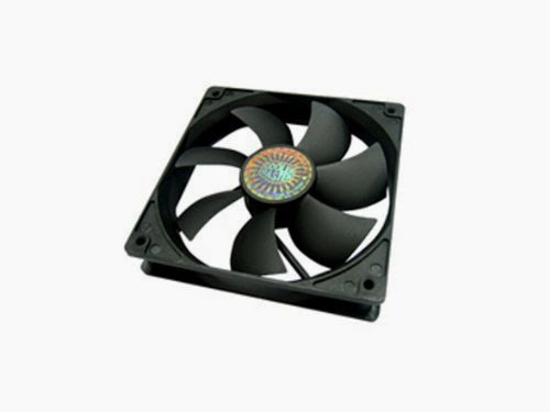  Cooler Master Super Fan 120 - Ball Bearing 120mm Silent Cooling Fan for Computer Cases, CPU Coolers, and Radiators (Value 4-Pack)