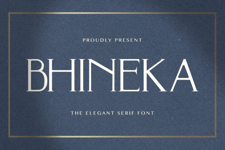 bhineka font