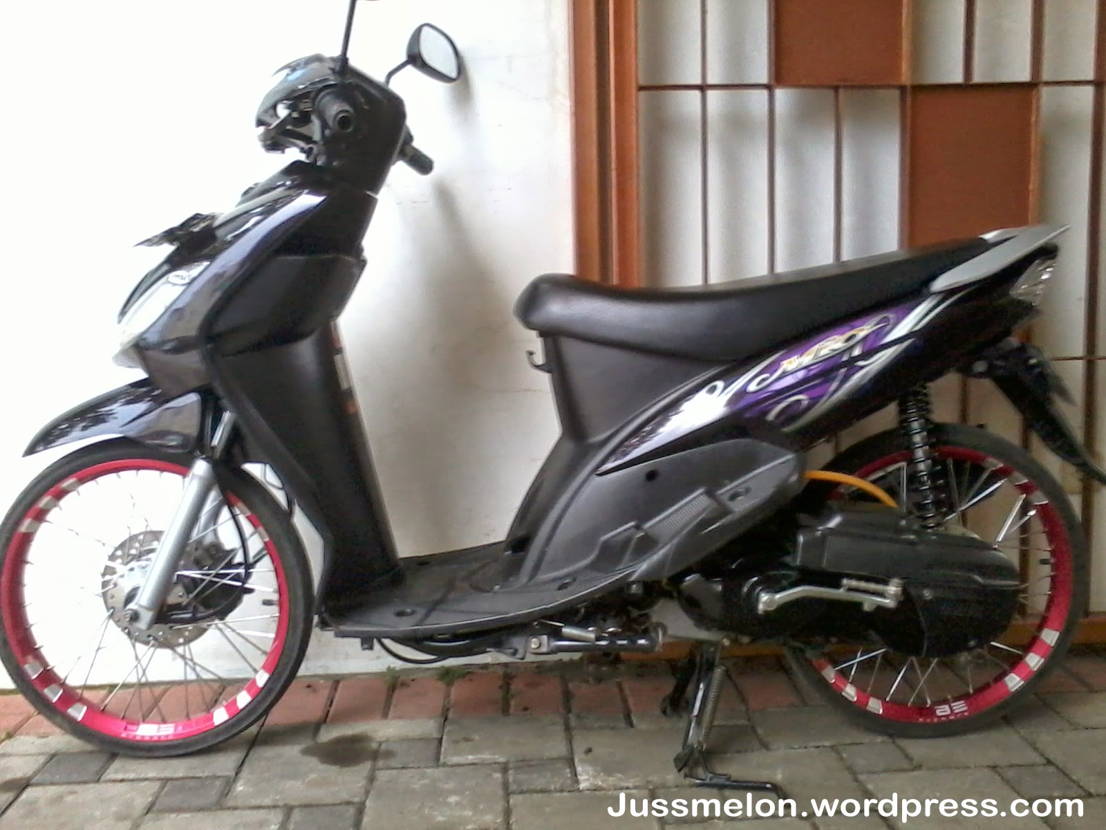 Biaya Modifikasi Mio Sporty Velg 17