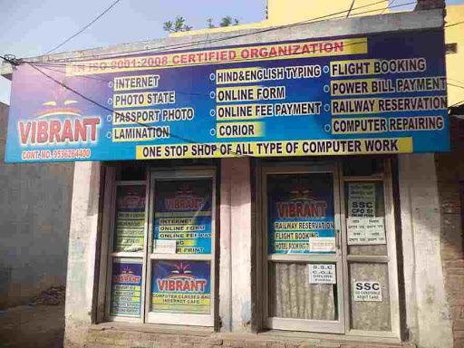 Vibrant Computer Classes & Internet Cafe, Near Madinath Police Chowki, Madinath, Bareilly, Uttar Pradesh 243001, India, Airline_Ticket_Agency, state UP