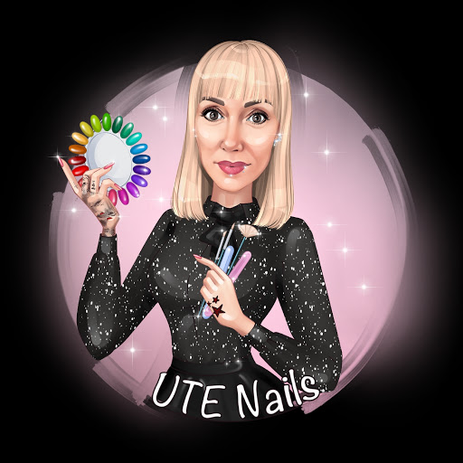 UTE Nails logo
