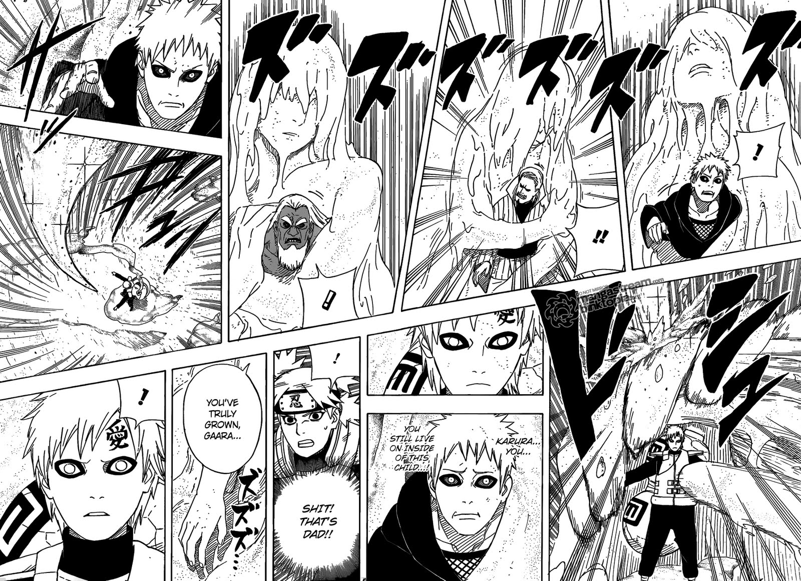 Naruto Shippuden Manga Chapter 547 - Image 14-15