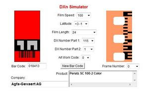PORST CN 100 a DXn Simulator oldalán