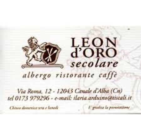 Leon D'Oro Secolare logo
