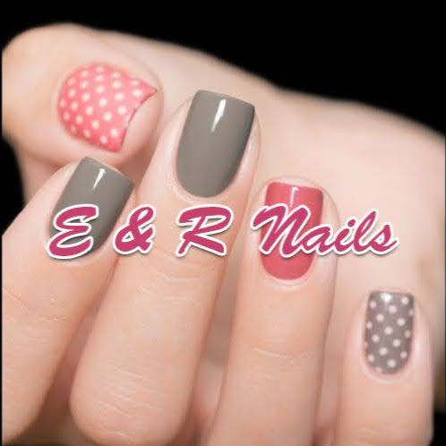 E&R Nails logo