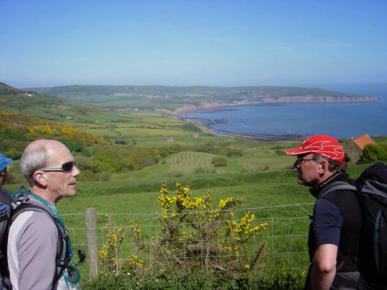 Paul & Graham at Ravenscar Hotel