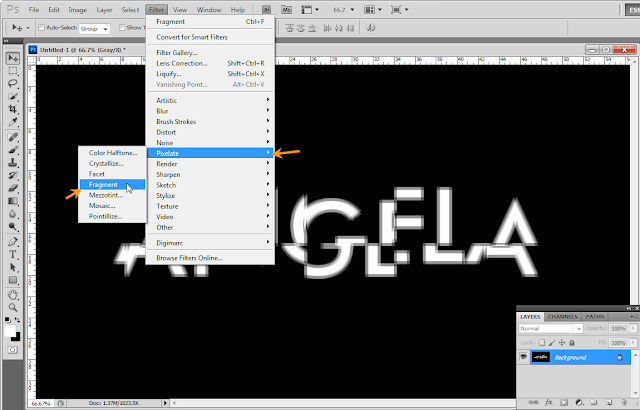 เทคนิคการทำ Effect ตัวอักษรแบบ Abstract Wireframe Absw05