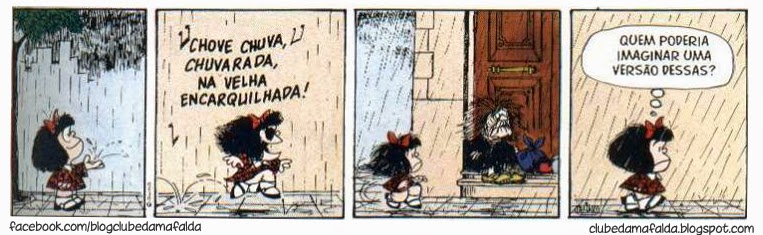 Clube da Mafalda: Tirinha 588
