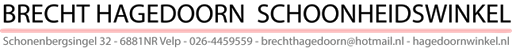 Brecht Hagedoorn Schoonheidswinkel logo