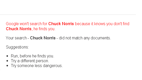 Where is Chuck Norris