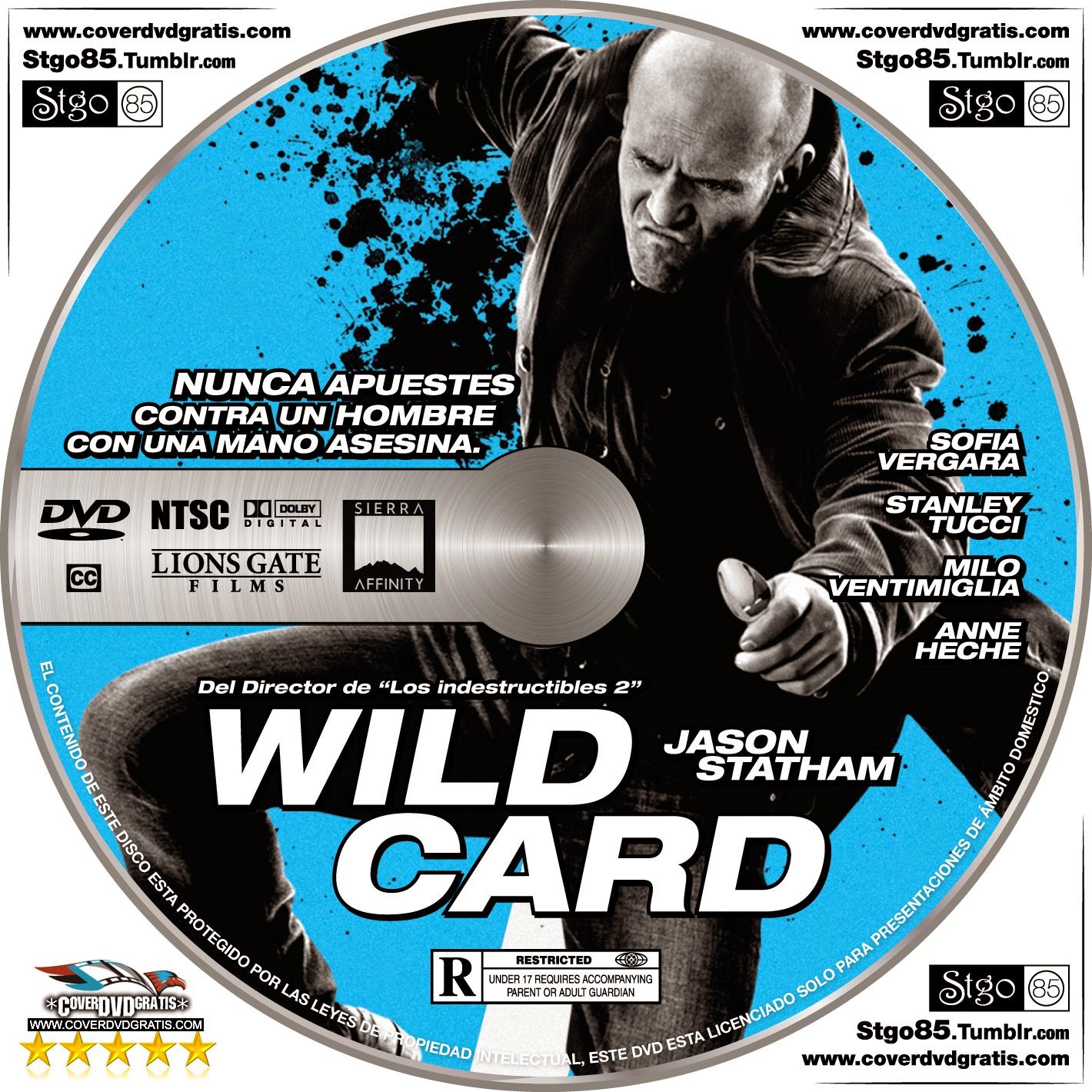 Wild Card 2014 DVD COVER - CoverDVDgratis