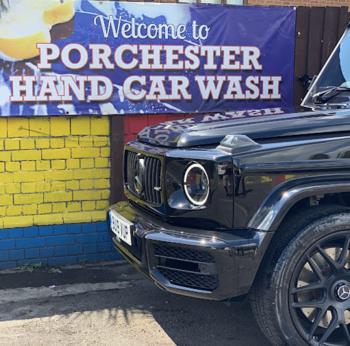 Porchester Hand Car Wash logo