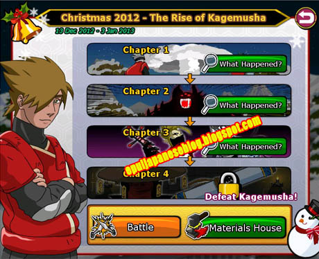 Christmas Event Hack 2012 Ninja Saga