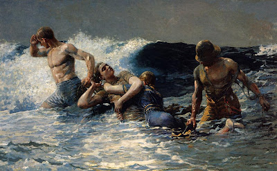 Winslow Homer - Undertow (1886)